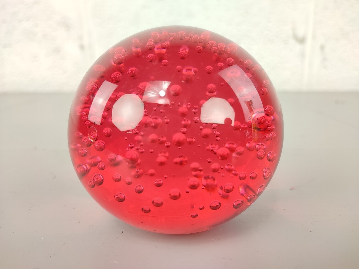 Glass paperweight