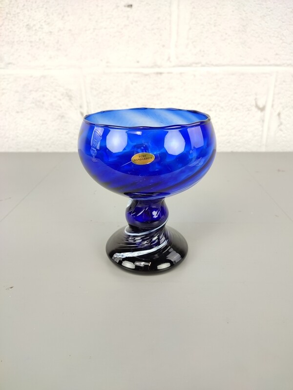Cobalt blauw glas