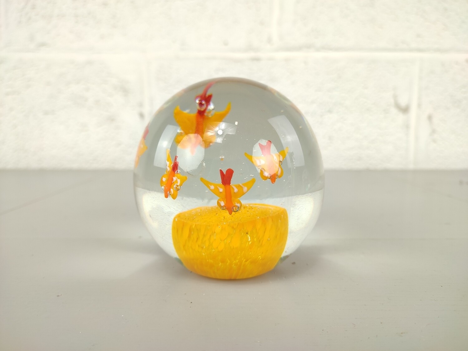 Glass paperweight