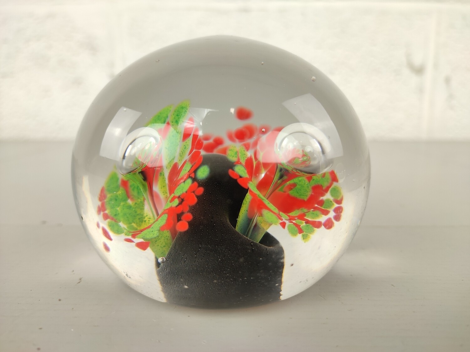 Glass paperweight