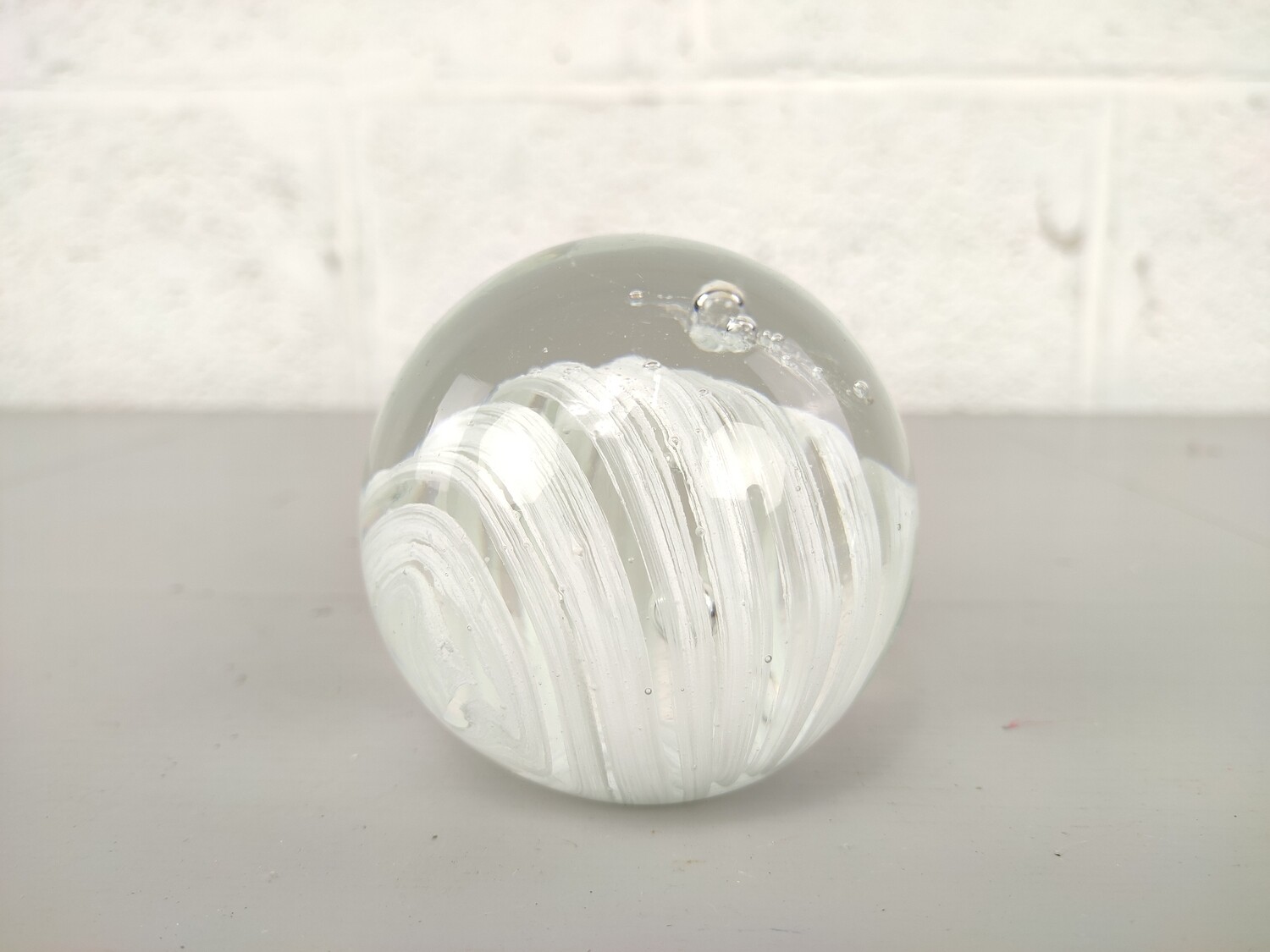 Glass paperweight