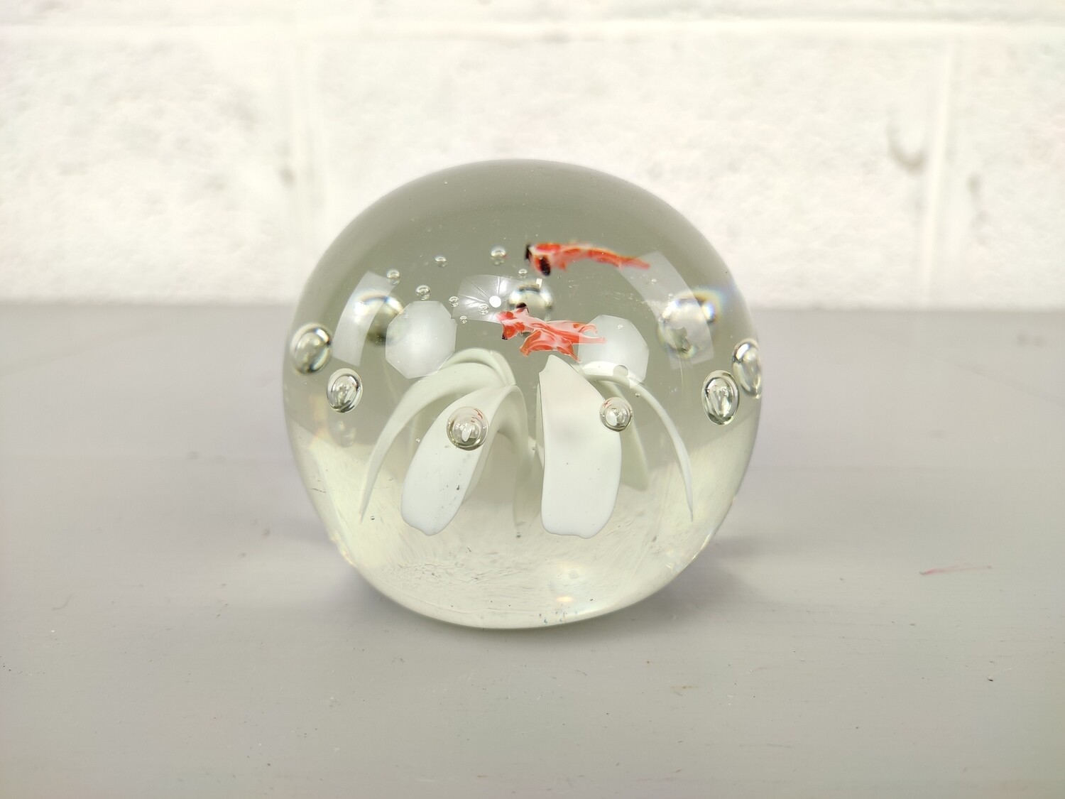 Glass paperweight