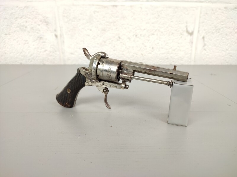 Antique pinfire revolver