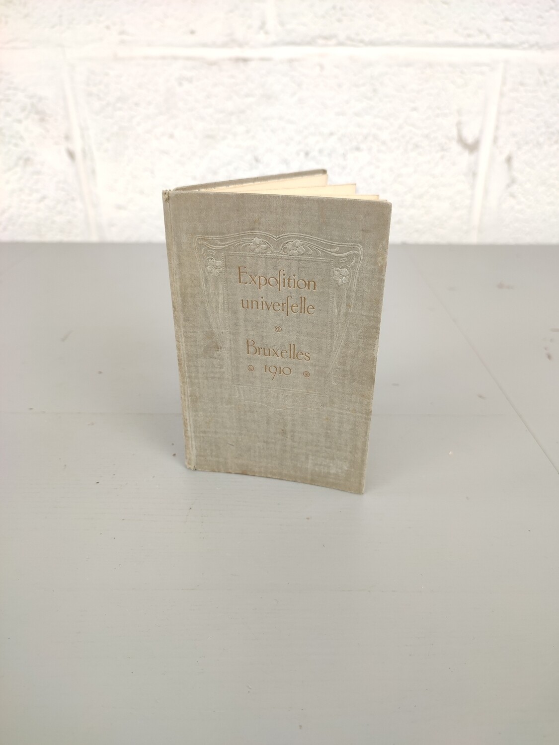 Souvenir booklet 1910 Brussels exhibition