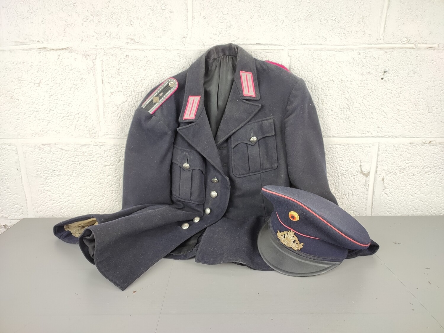 East German fire brigade uniform