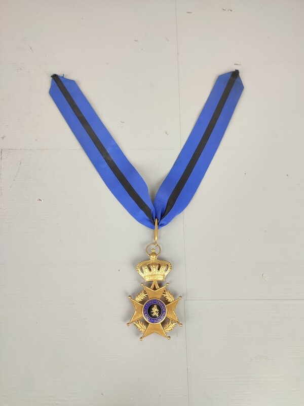 Medaille commandeur in de orde van Leopold II