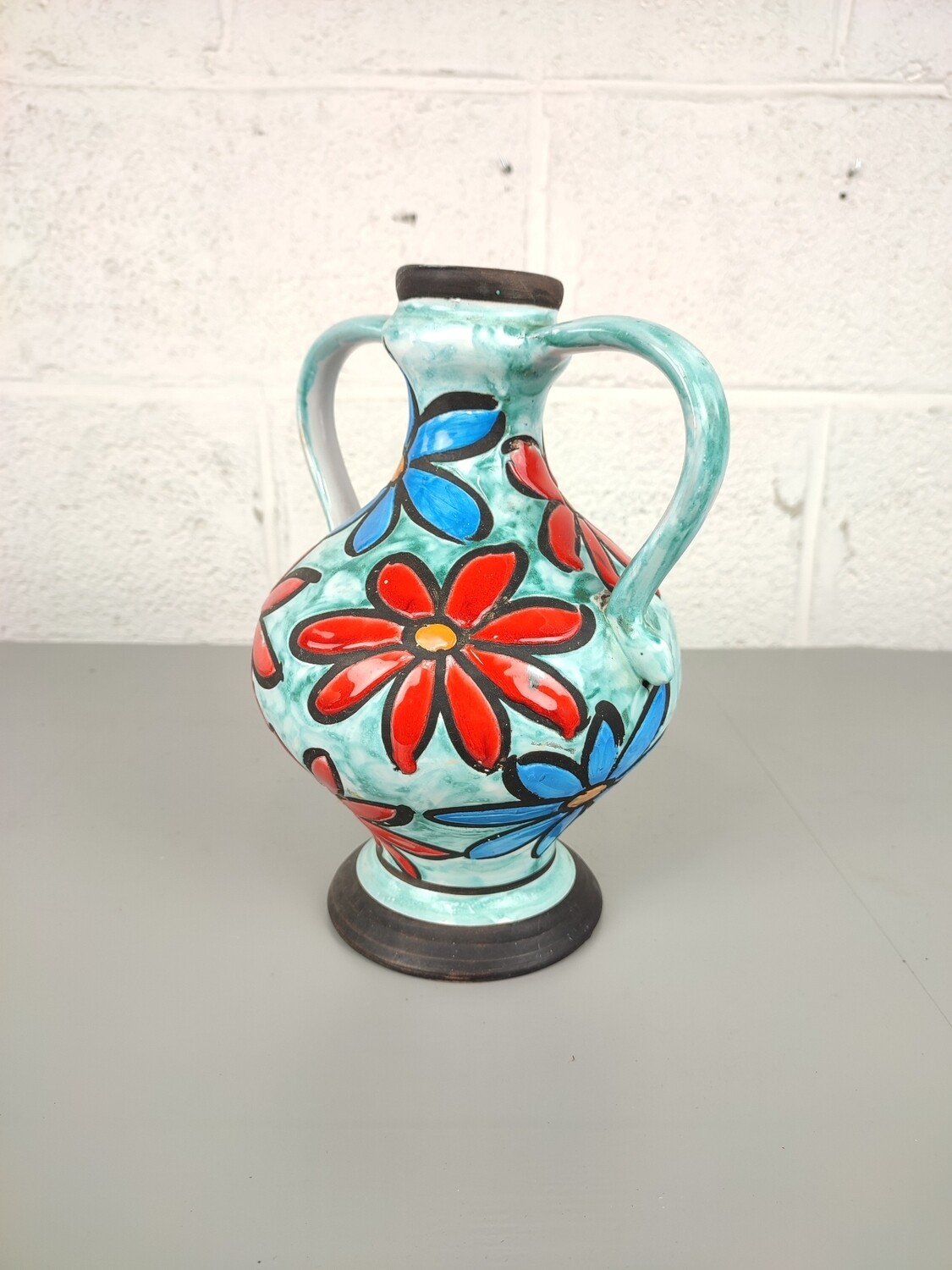 Vintage colorful vase