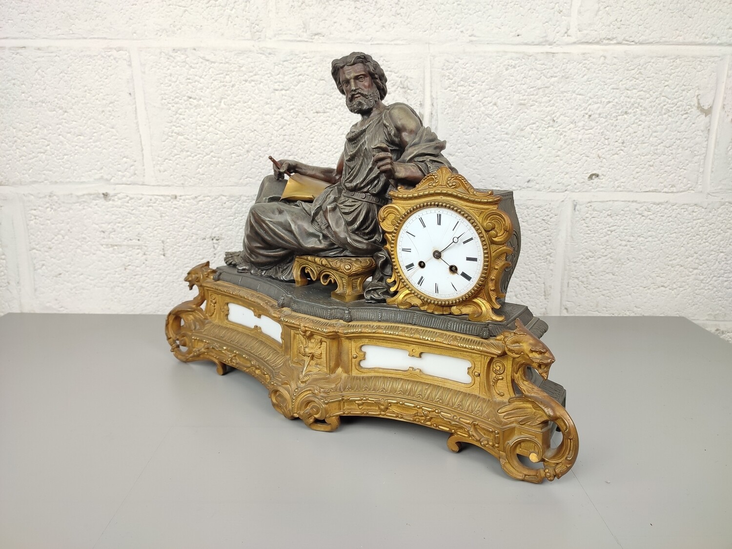 Antique mantel clock
