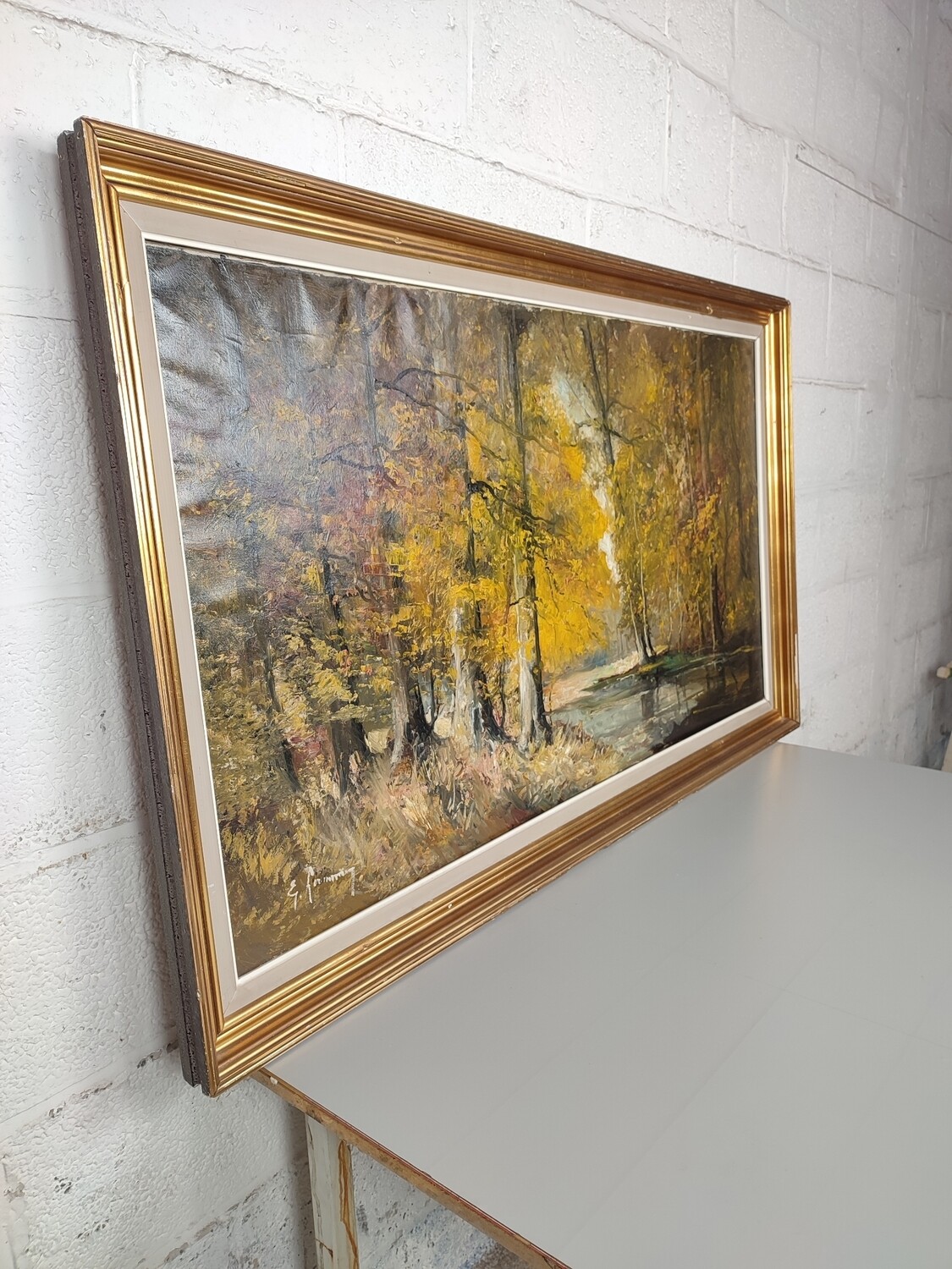 Large painting - forest