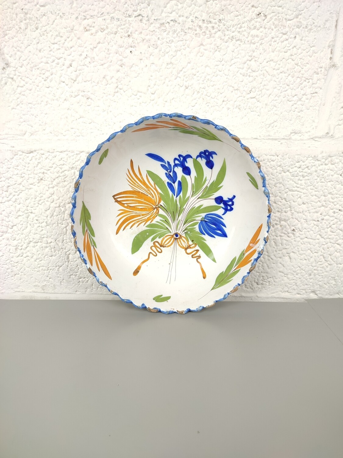 Antique bowl &#39;Faiences de l&#39;est&#39;