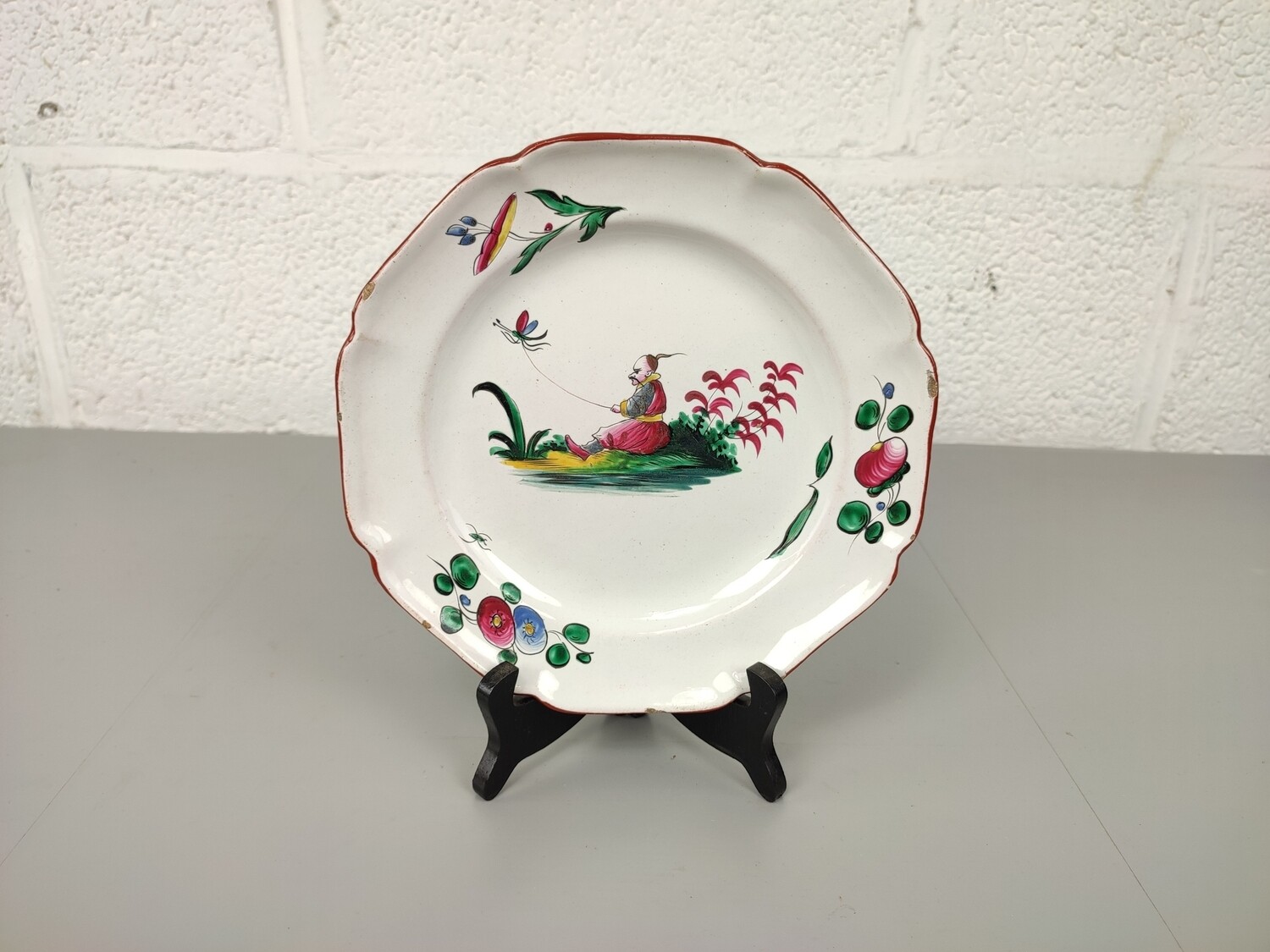 Antique plate Les Islettes Strasbourg 1st half 19th century