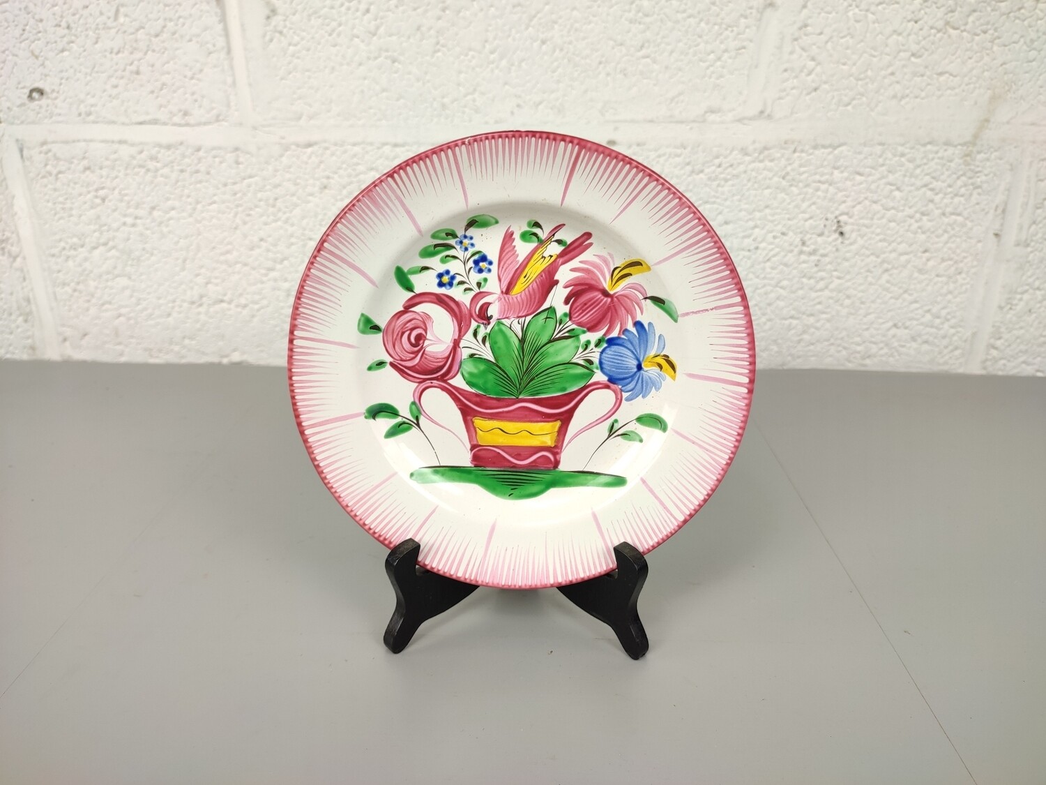 Antique plate Les Islettes Strasbourg 1st half 19th century