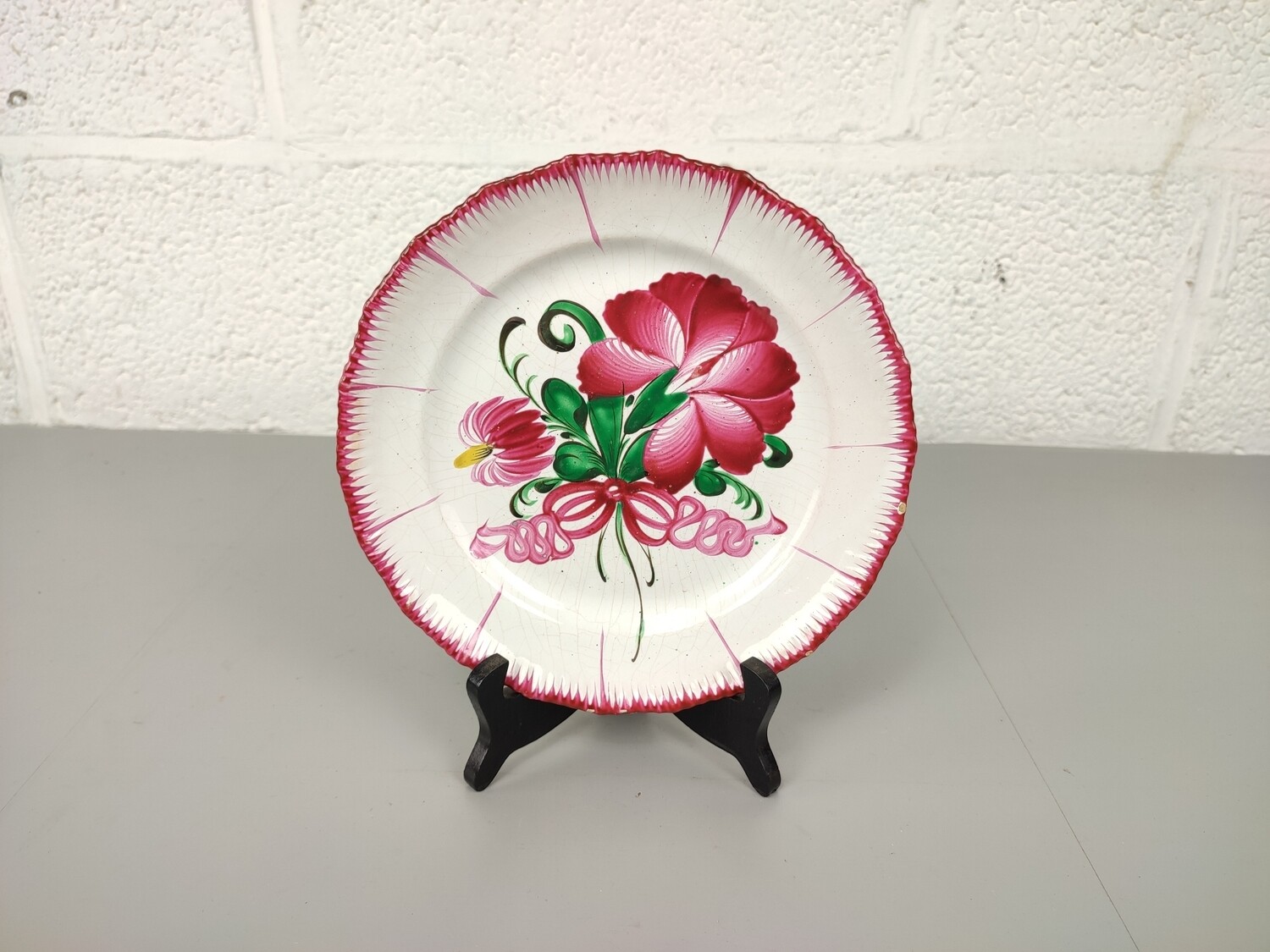 Antique plate Les Islettes Strasbourg 1st half 19th century