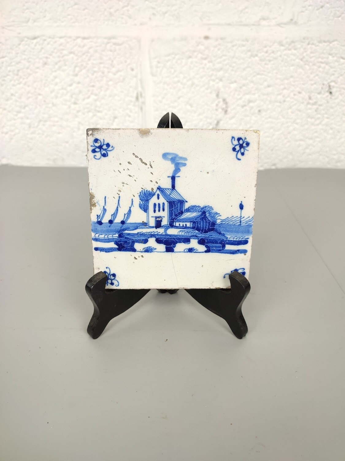 Antique Delft tile 18th century