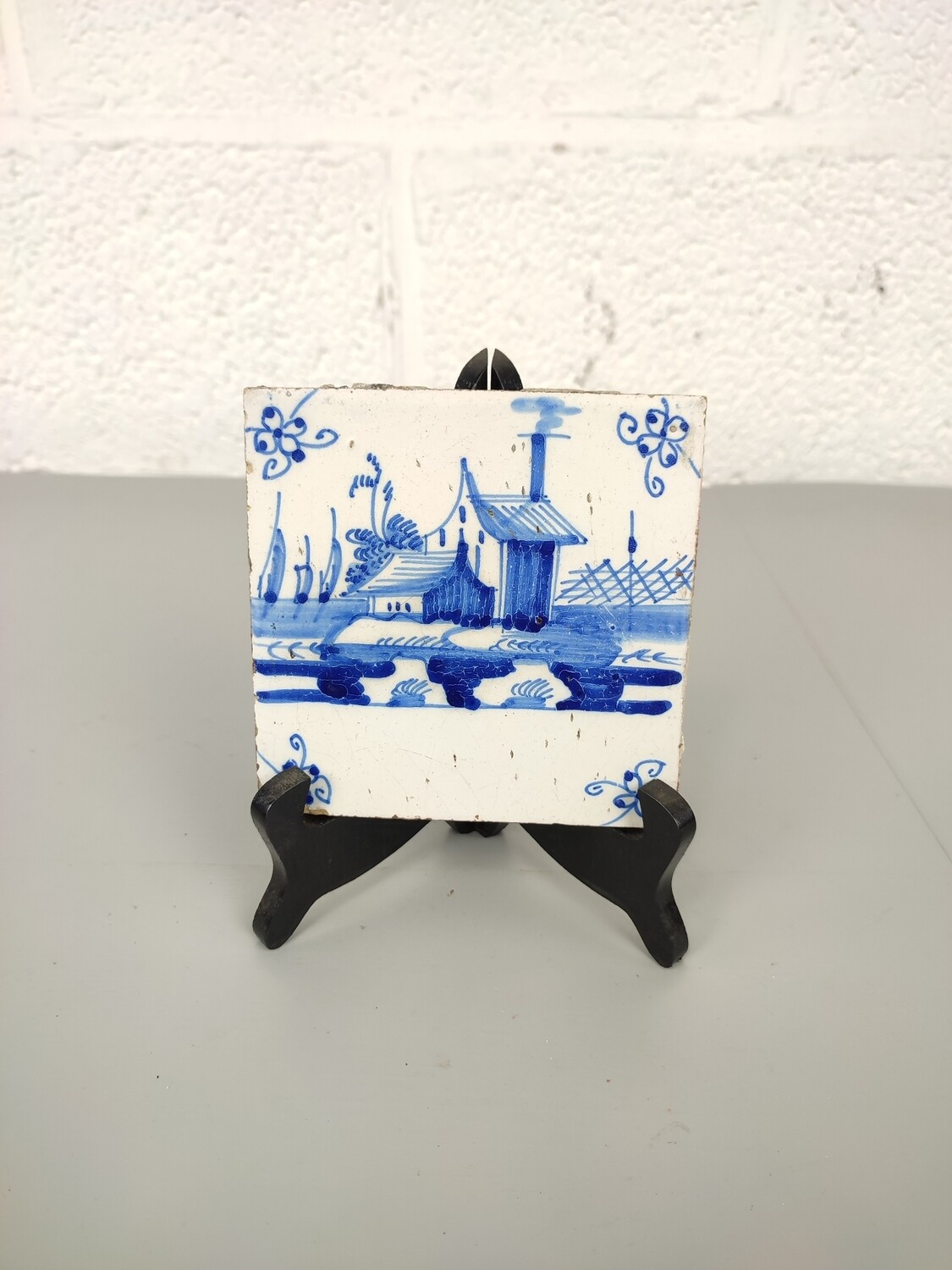 Antique Delft tile 18th century