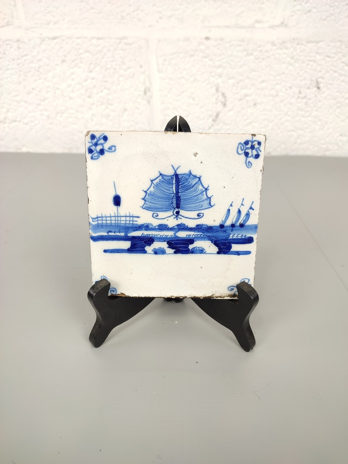 Antique Delft tile 19th century