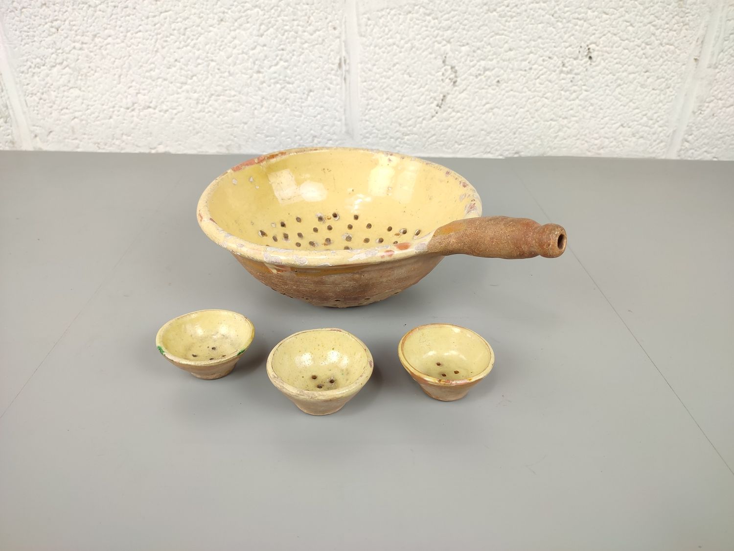 Antique French colander
