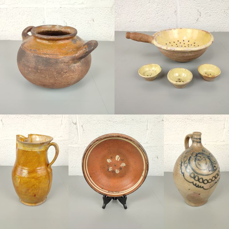 Antique earthenware / stoneware