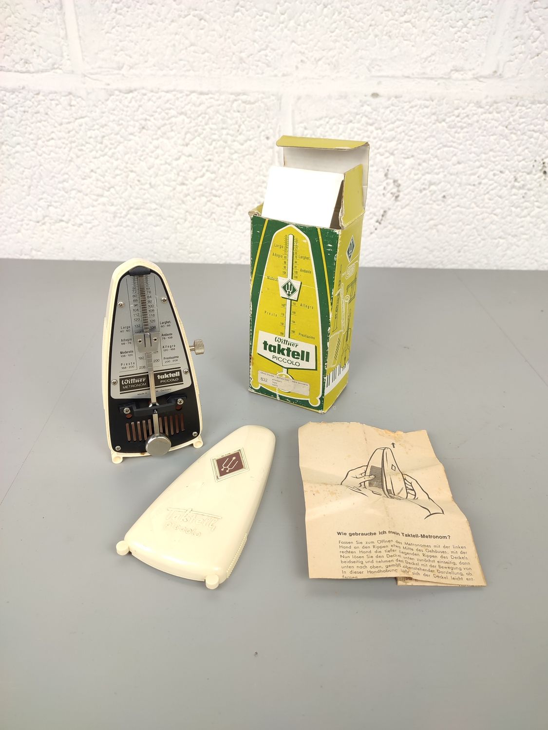 Vintage Wittner Taktell metronome