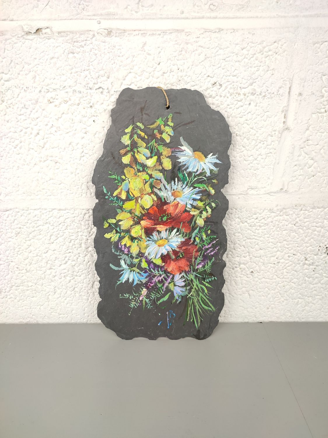 Still life on slate