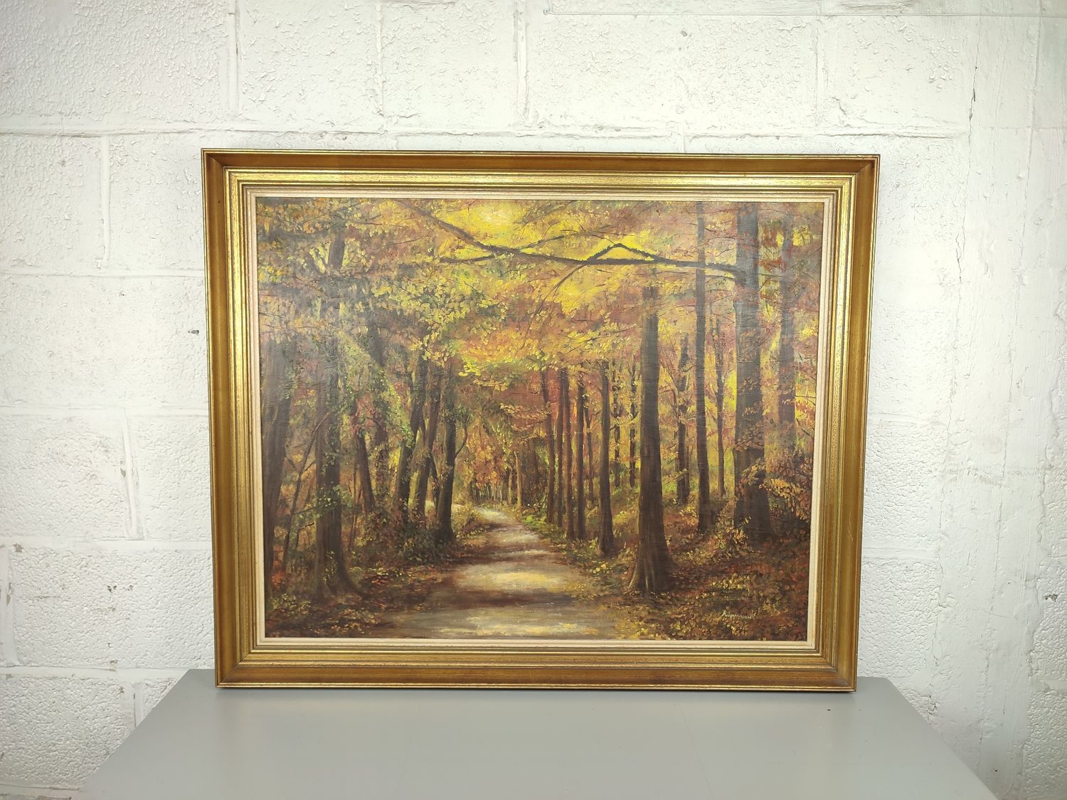 R. Vermeersch - forest painting