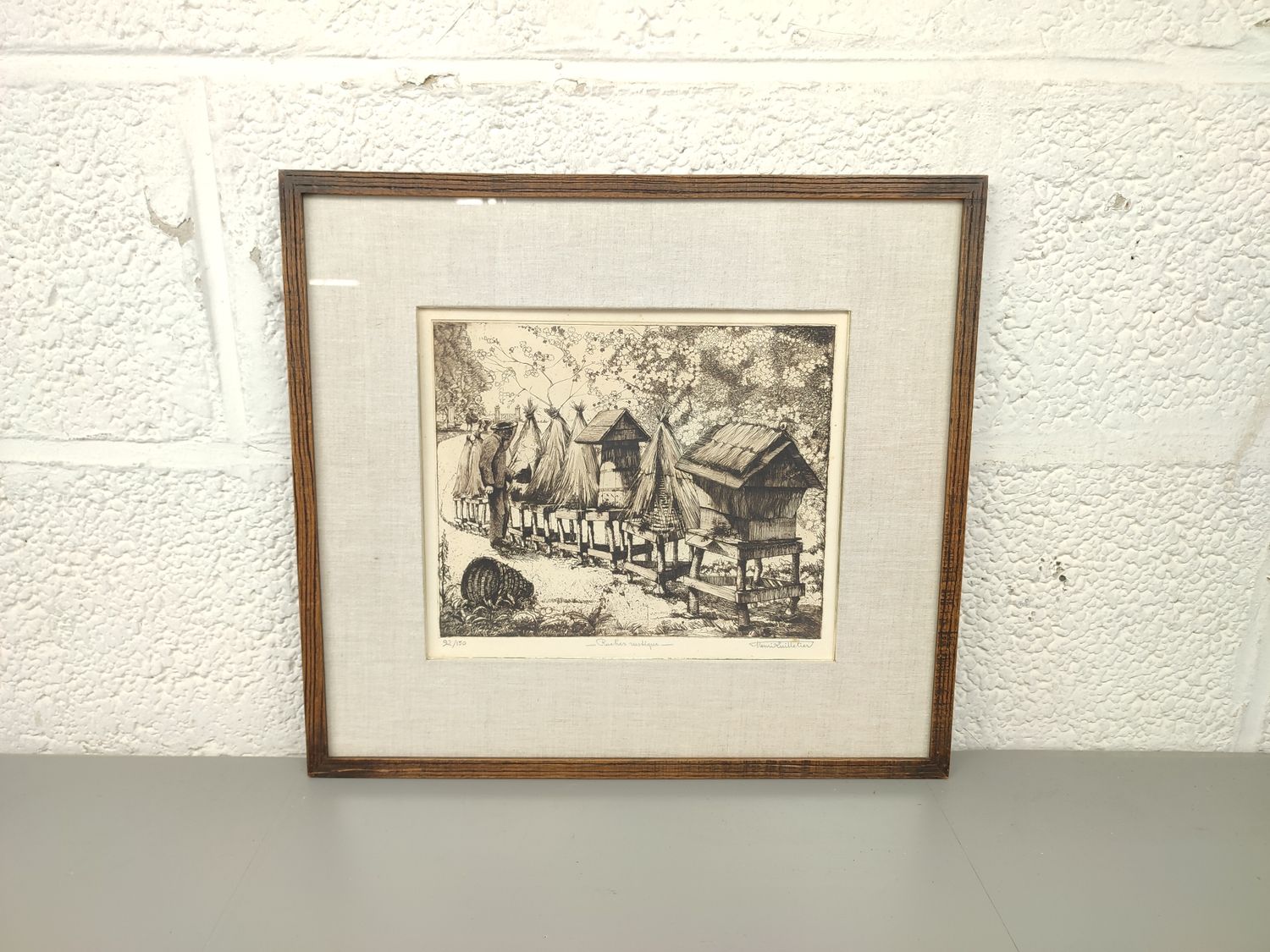 Henri Quittelier - etching