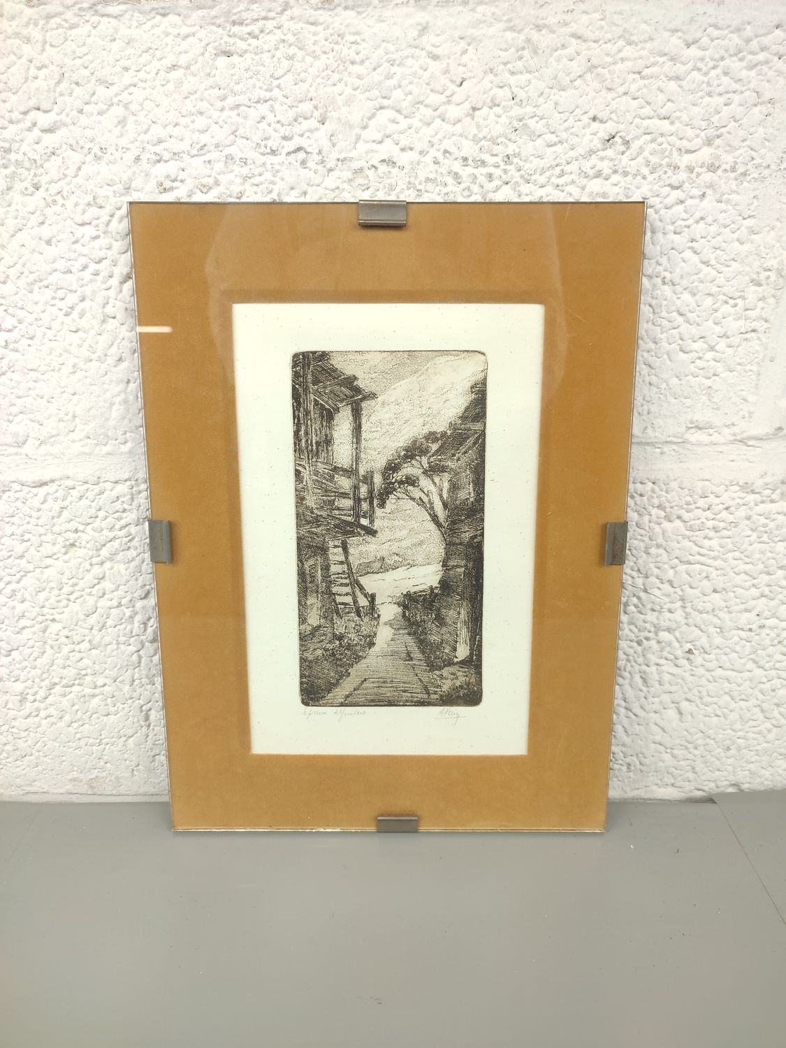 Alain - etching