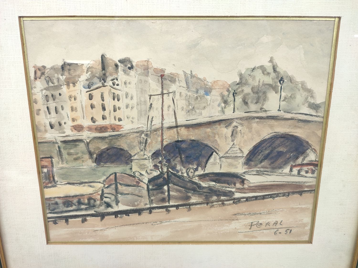 Peral - watercolor