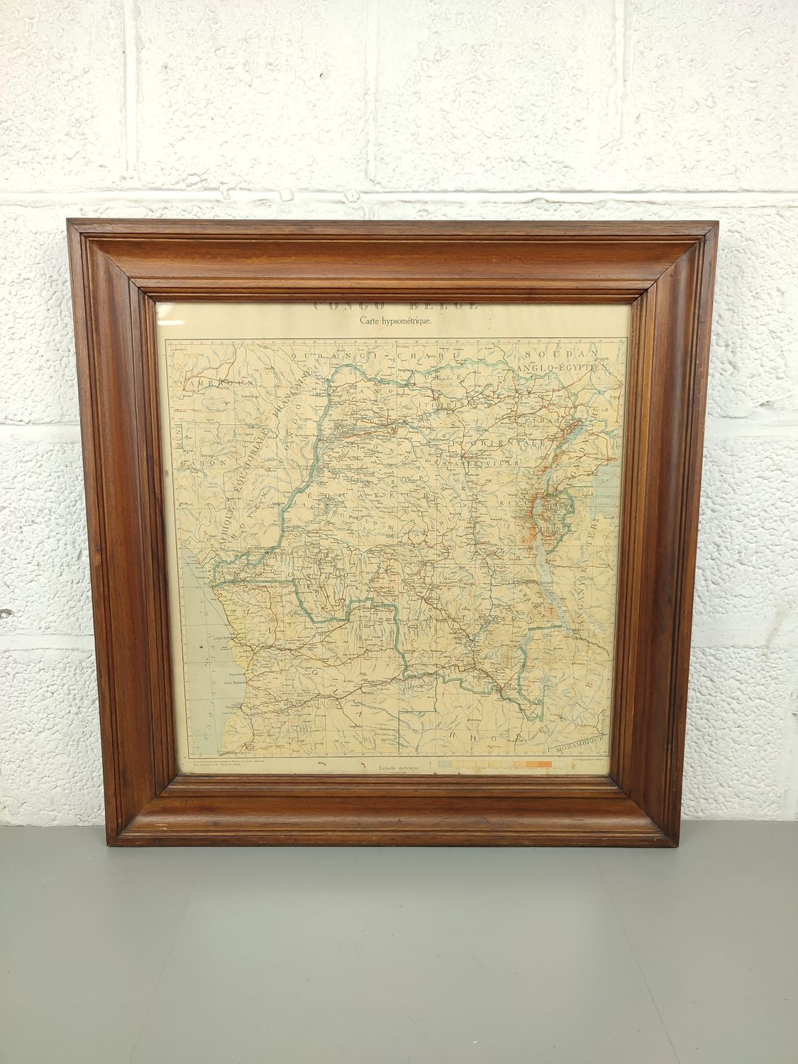Map of Congo 1928
