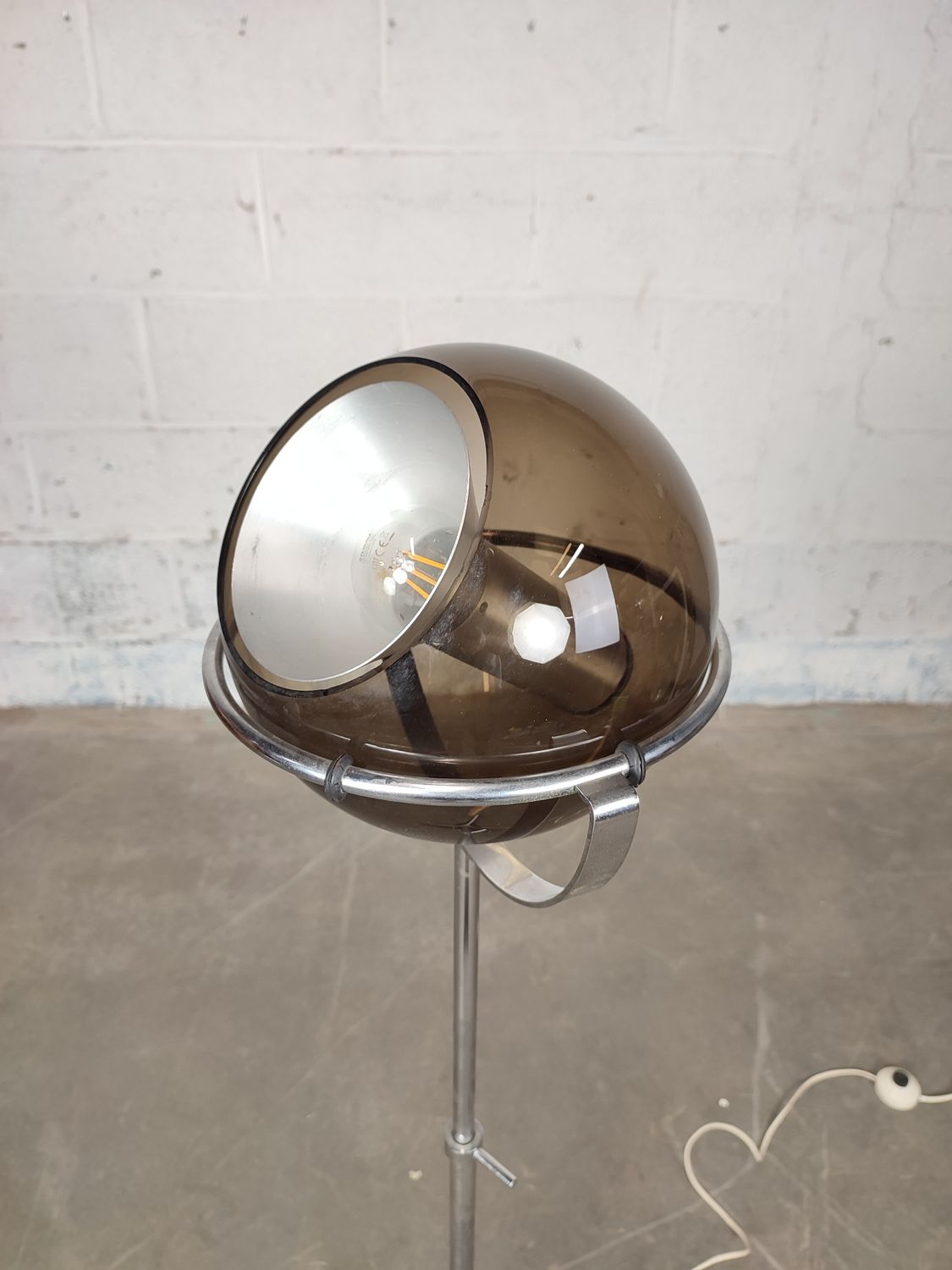 Vintage Raak Globe floorlamp