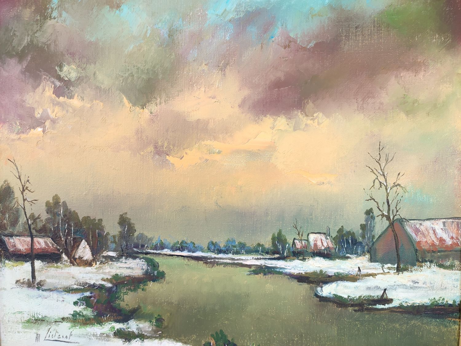 Jean-Jacques Foulon - Winter landscape