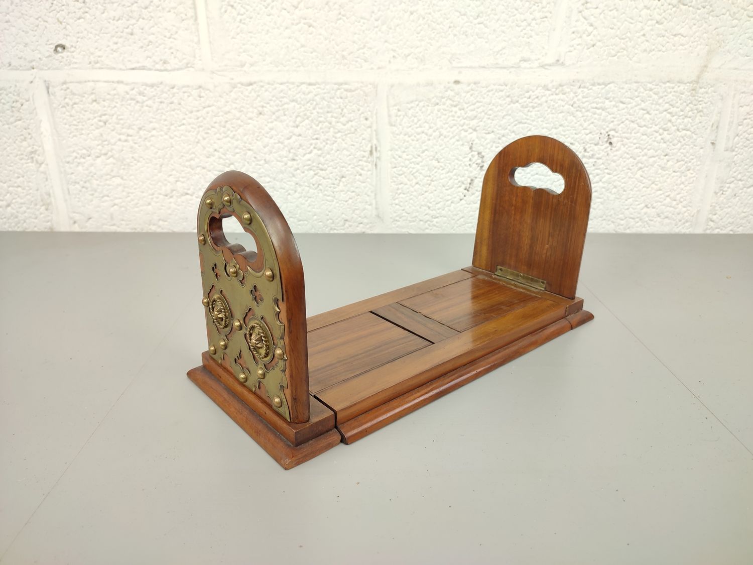 Antique extendable Vitorian bookends