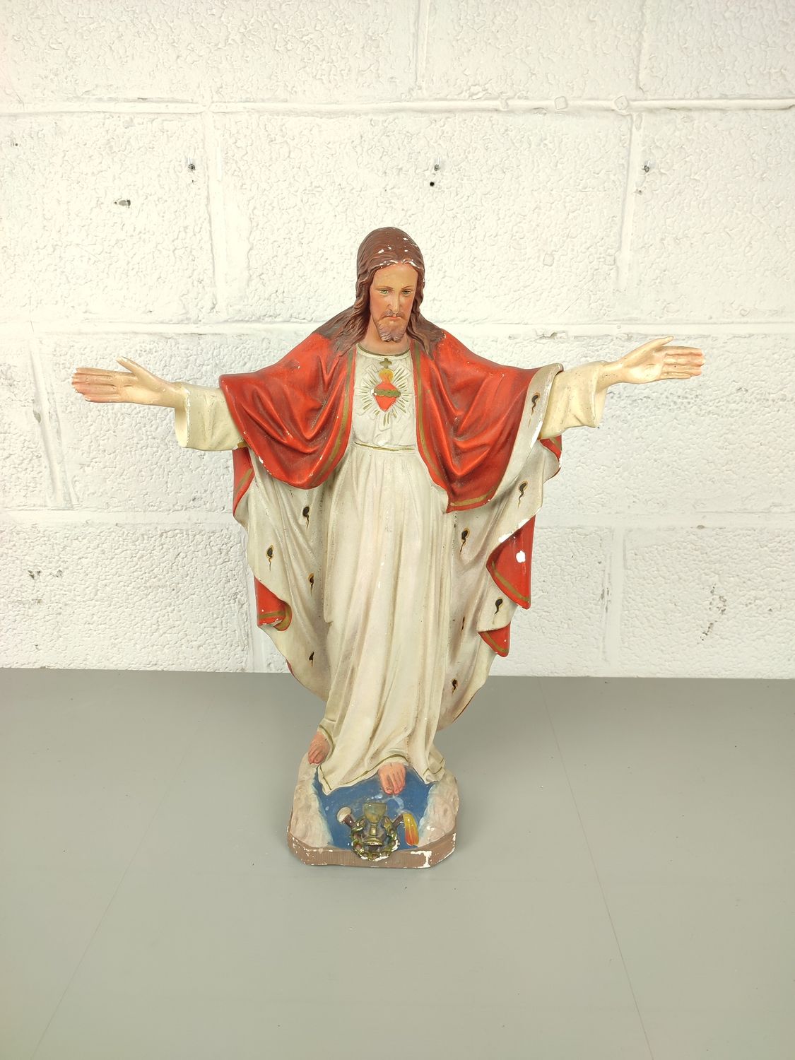 Gipsen beeld Jezus 59cm