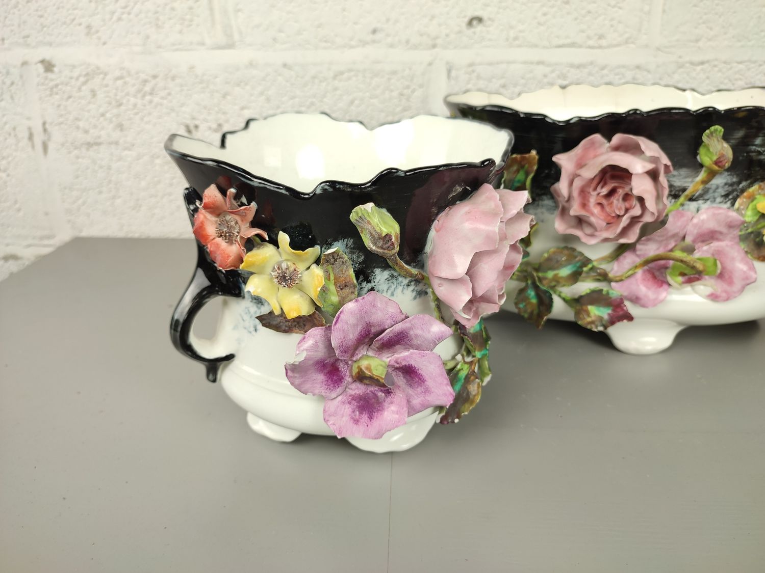 3 unique flower pots