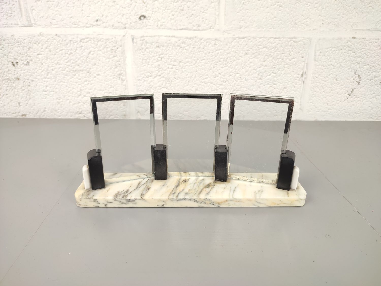 Marble art deco photo frames
