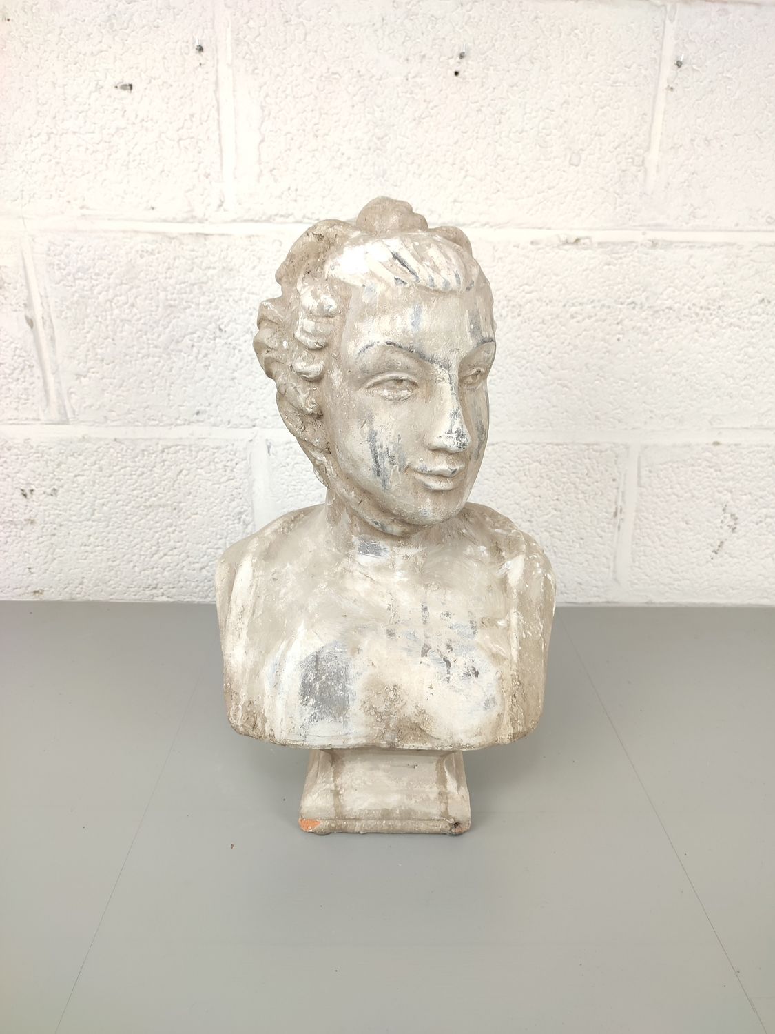 Bust in terracotta