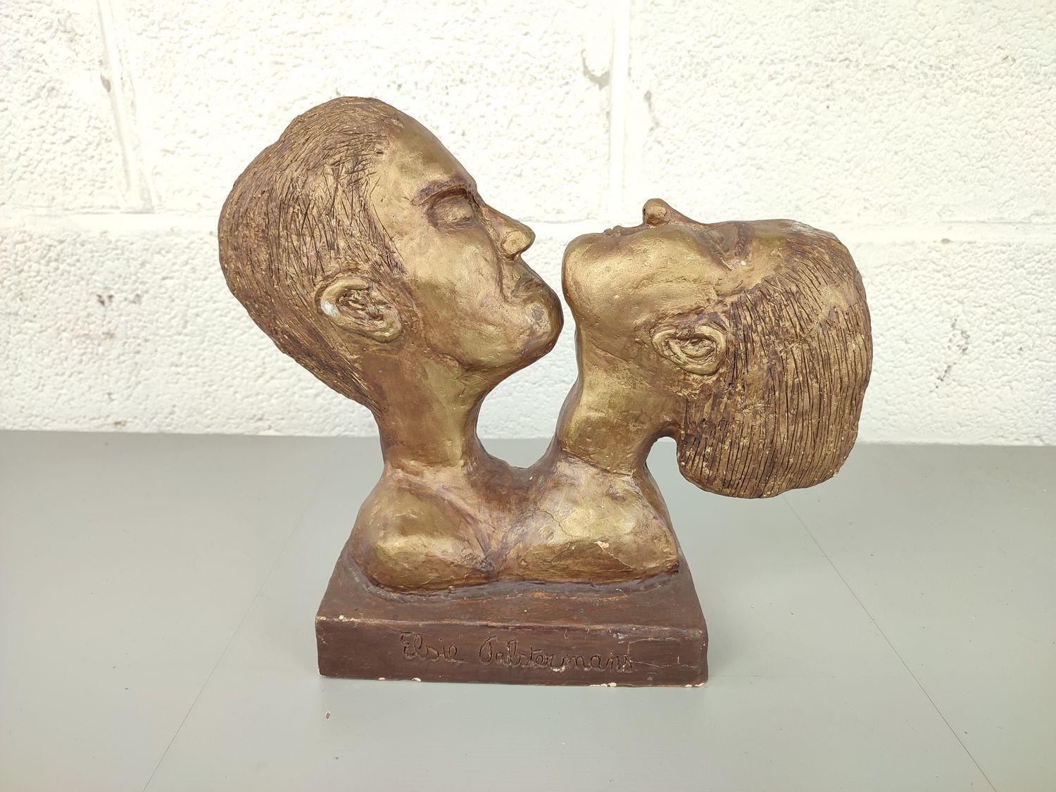 Statue in plaster