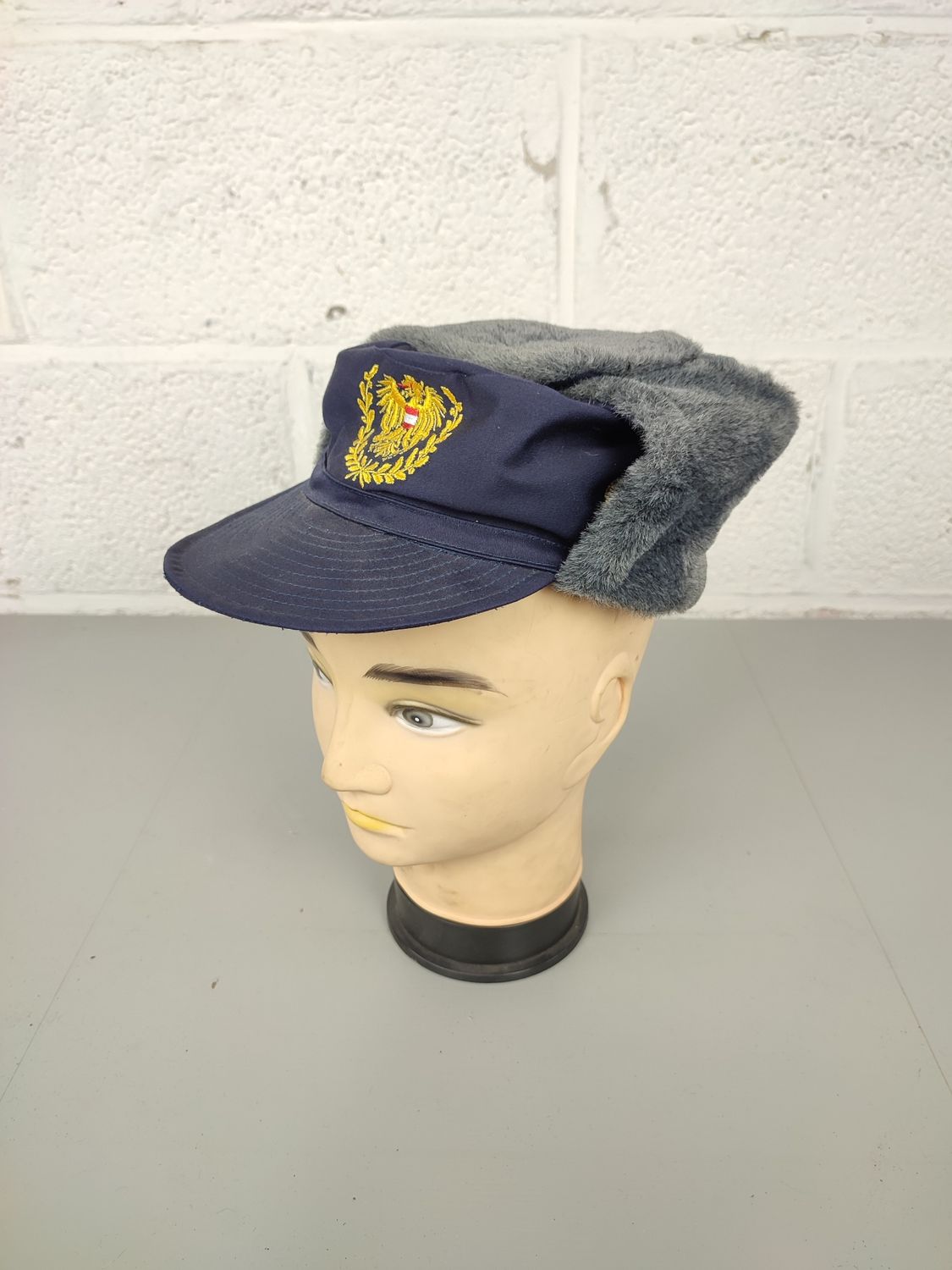 Austrian police winter hat