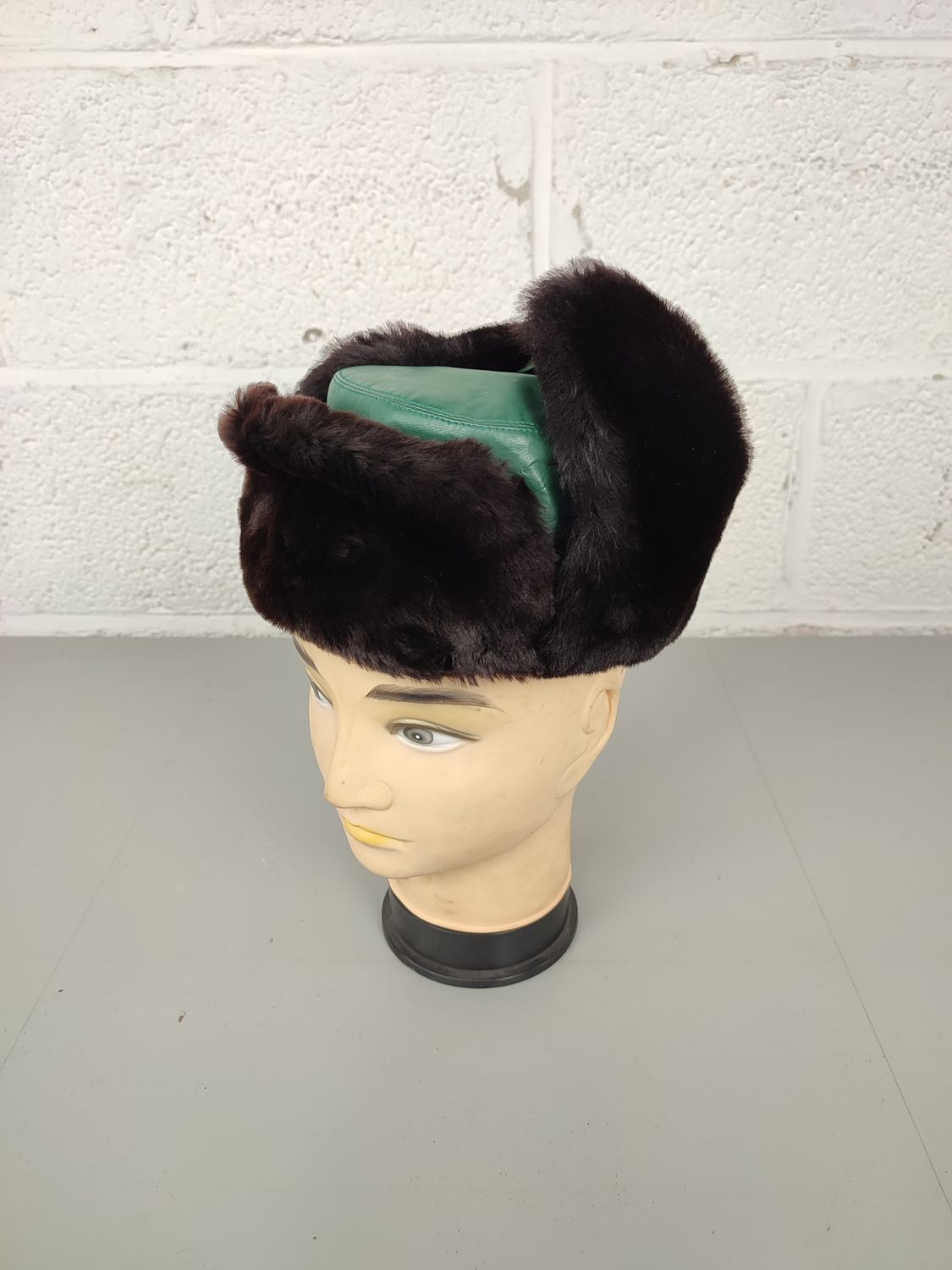 German police winter hat