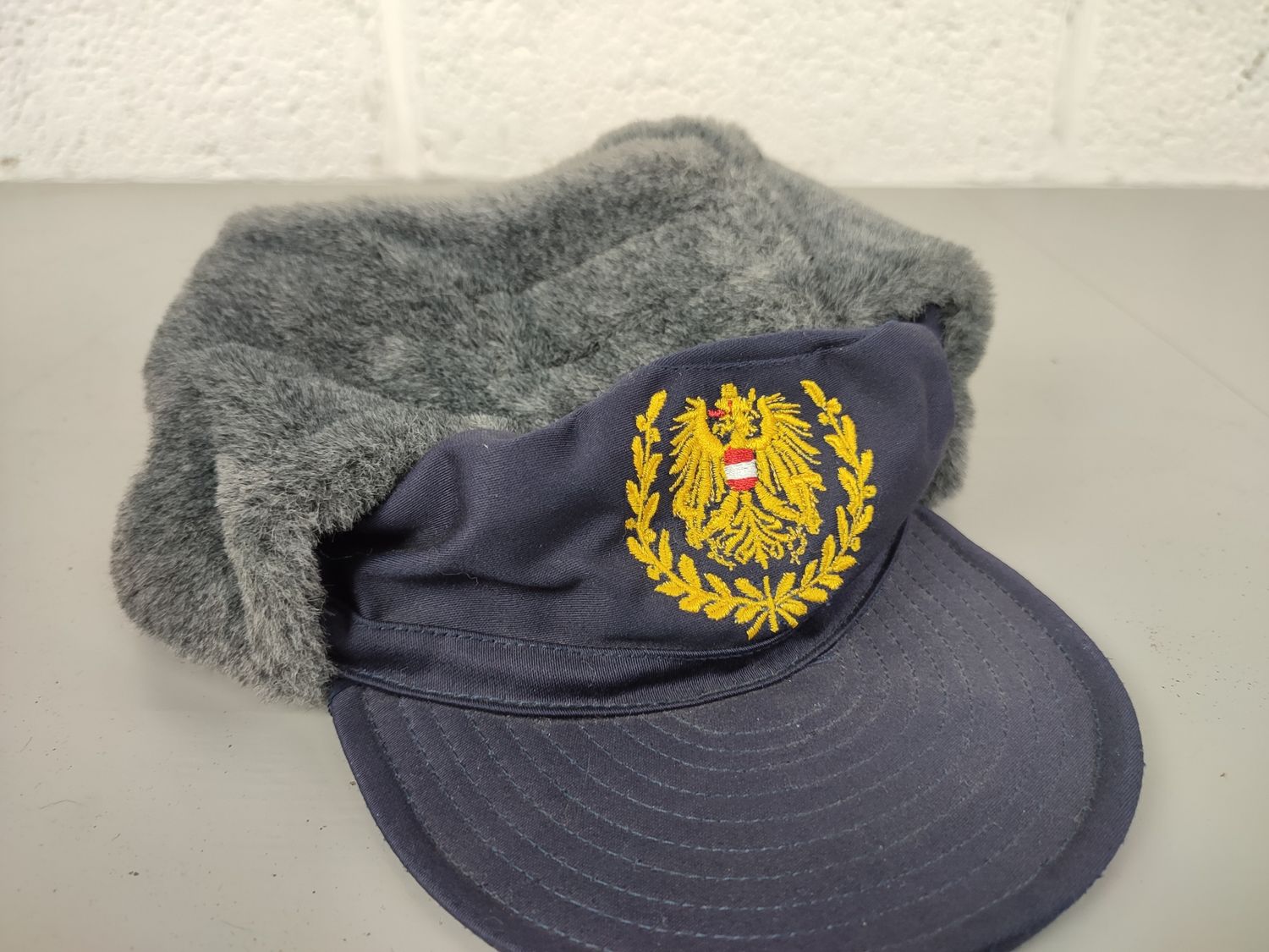 Austrian police winter hat