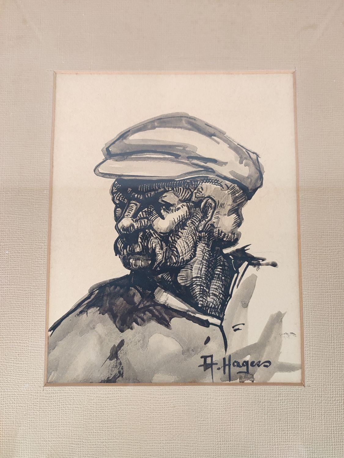 Albert Hagers - watercolor