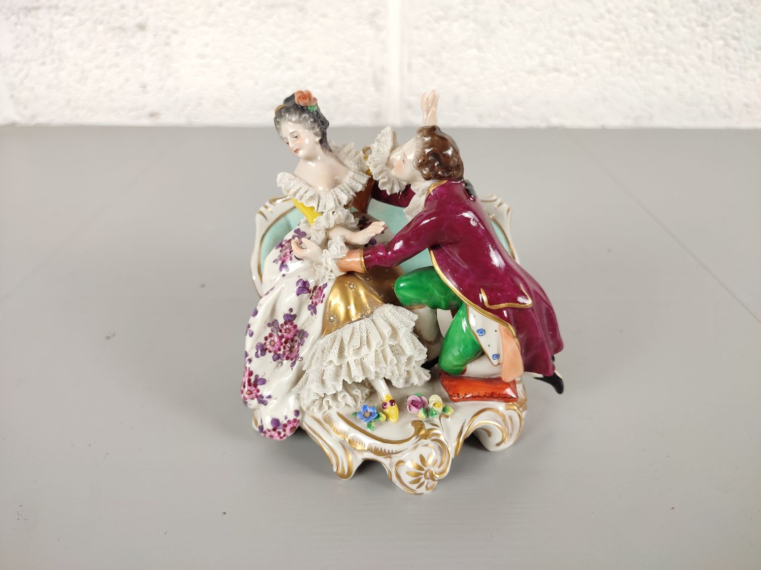 Porcelain figurine Volkstedt