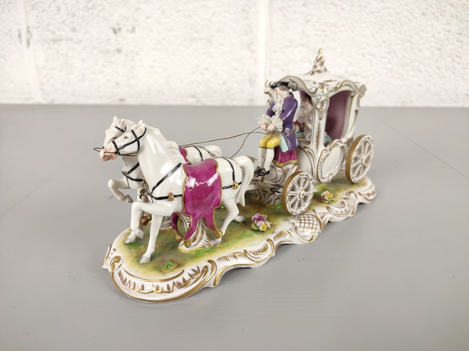 Porcelain figurine Volkstedt