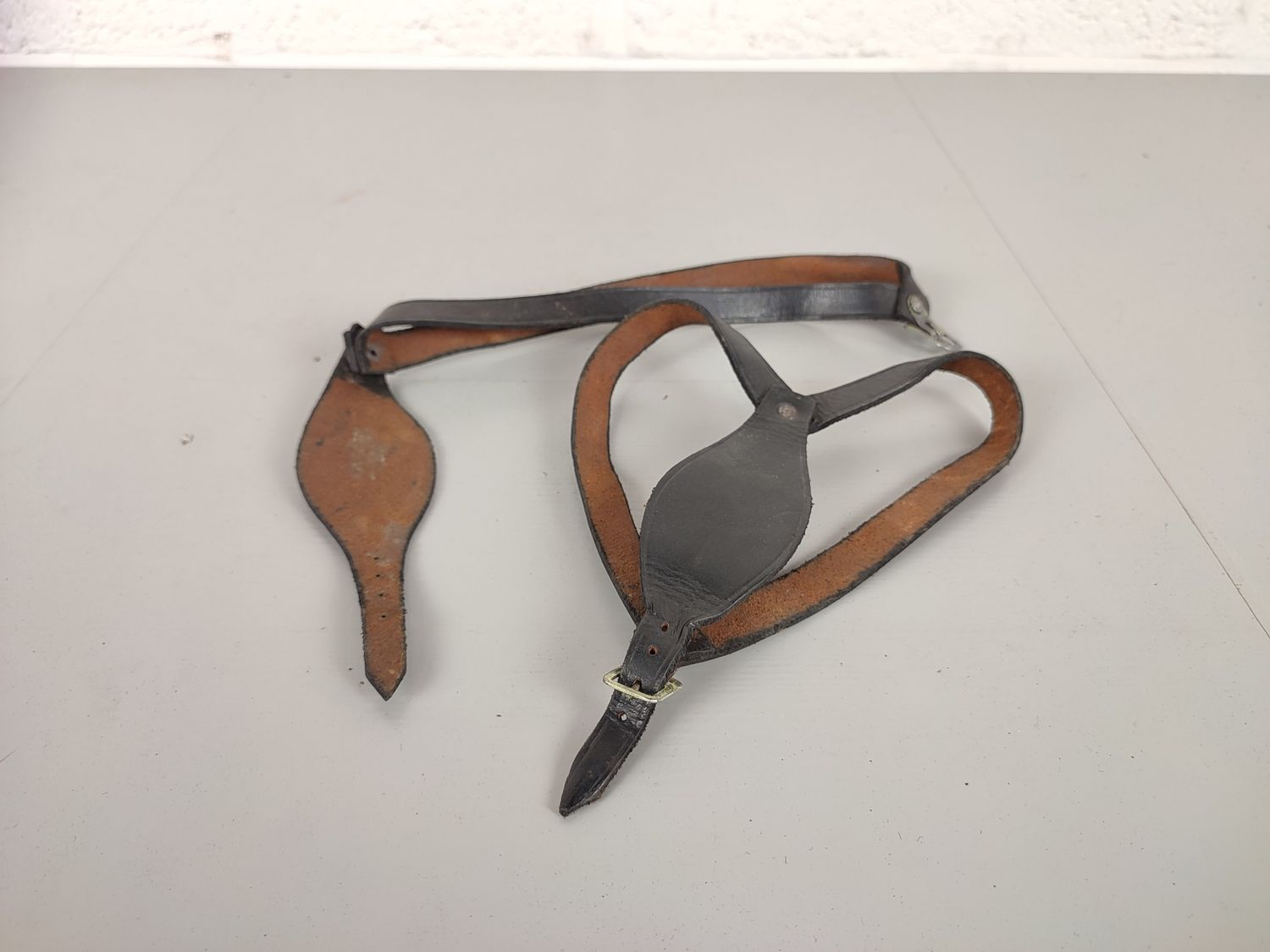 Unknown leather straps