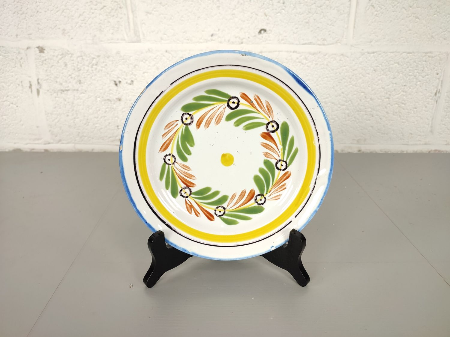 19th century French plate