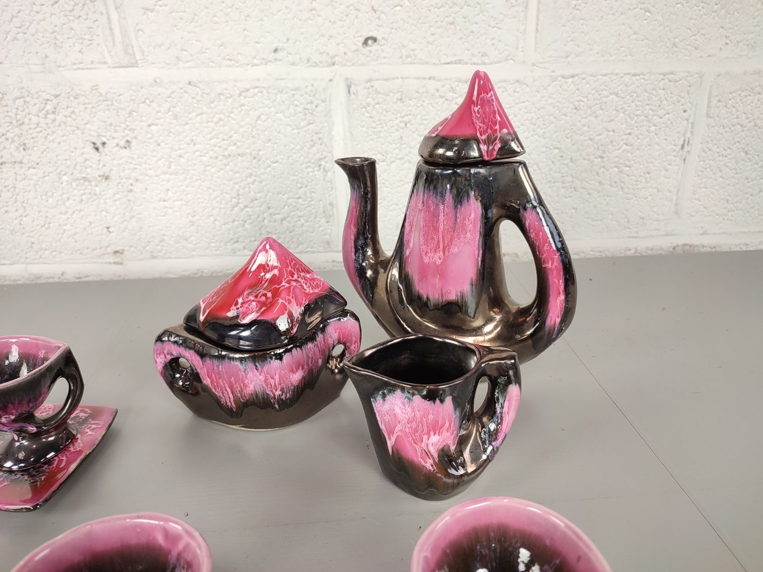 Vintage Vallauris tea set