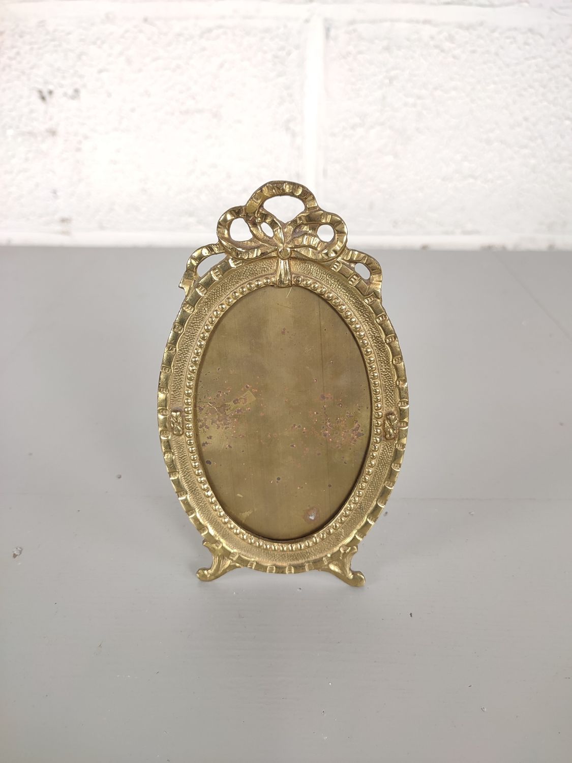 Brass photo frame