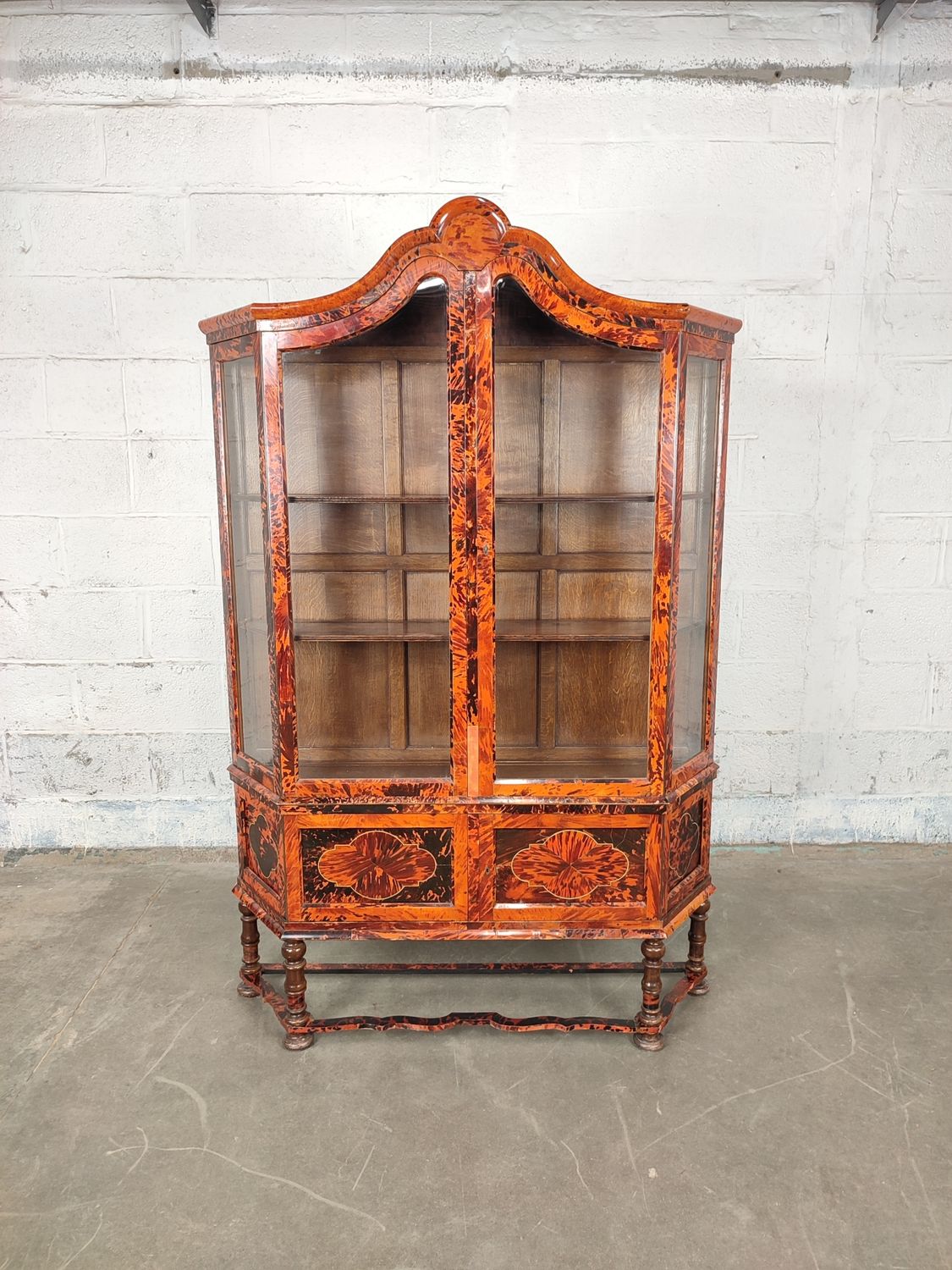 Antique Maison Franck tortoiseshell display cabinet