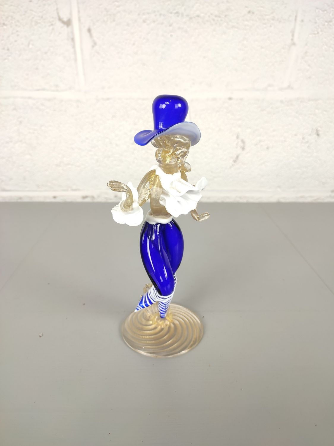 Murano glass figurine of a dancer