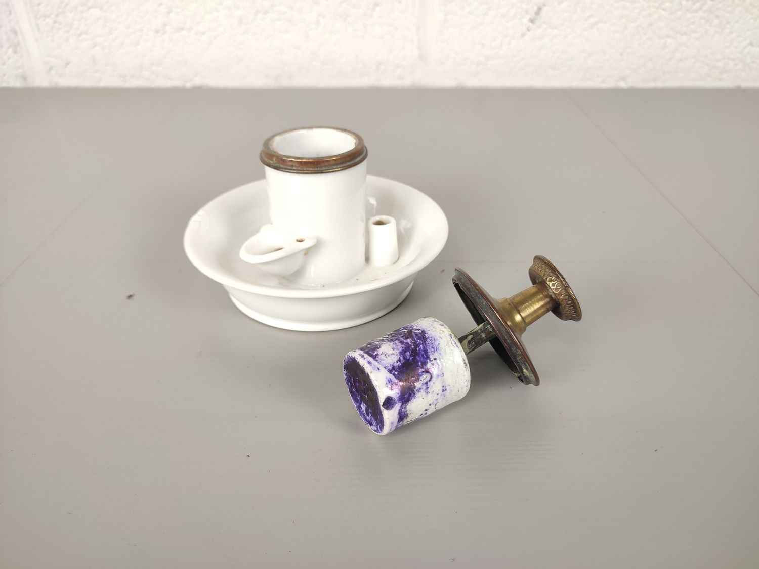 Antique small inkstand
